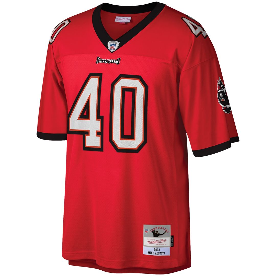 Mike Alstott Tampa Bay Buccaneers Mitchell & Ness Legacy Replica Jersey - Red Official NFL Team Apparel Football Fan Gear