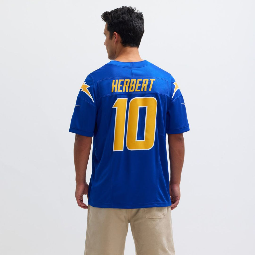 Justin Herbert Los Angeles Chargers Nike Vapor F.U.S.E. Limited Jersey - Royal Official NFL Team Apparel Football Fan Gear
