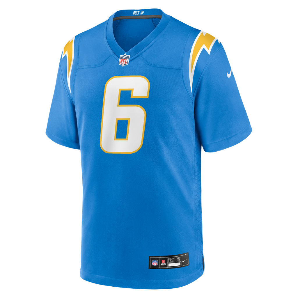 Eric Kendricks Los Angeles Chargers Nike Game Player Jersey - Powder Blue Official NFL Team Apparel Football Fan Gear