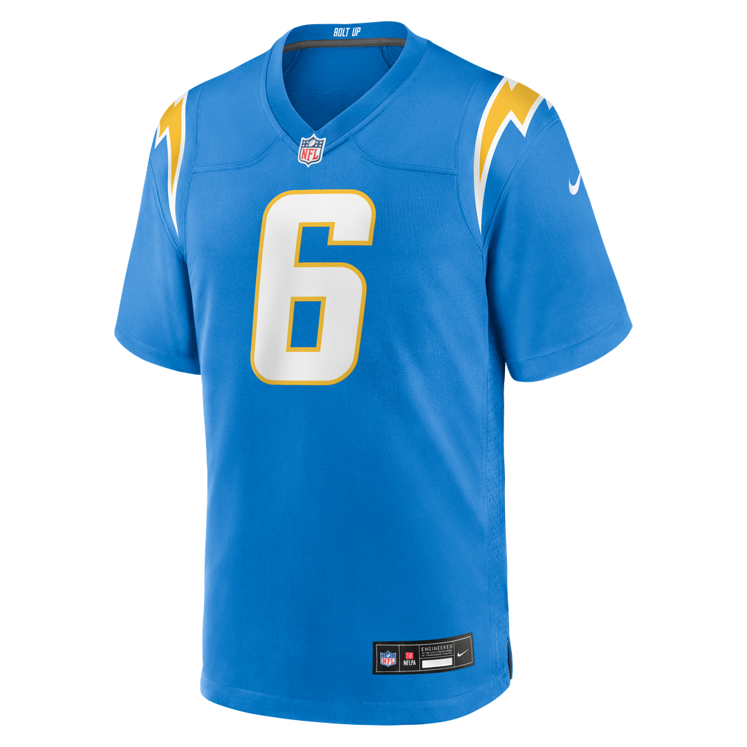 Eric Kendricks Los Angeles Chargers Nike Game Player Jersey - Powder Blue Official NFL Team Apparel Football Fan Gear