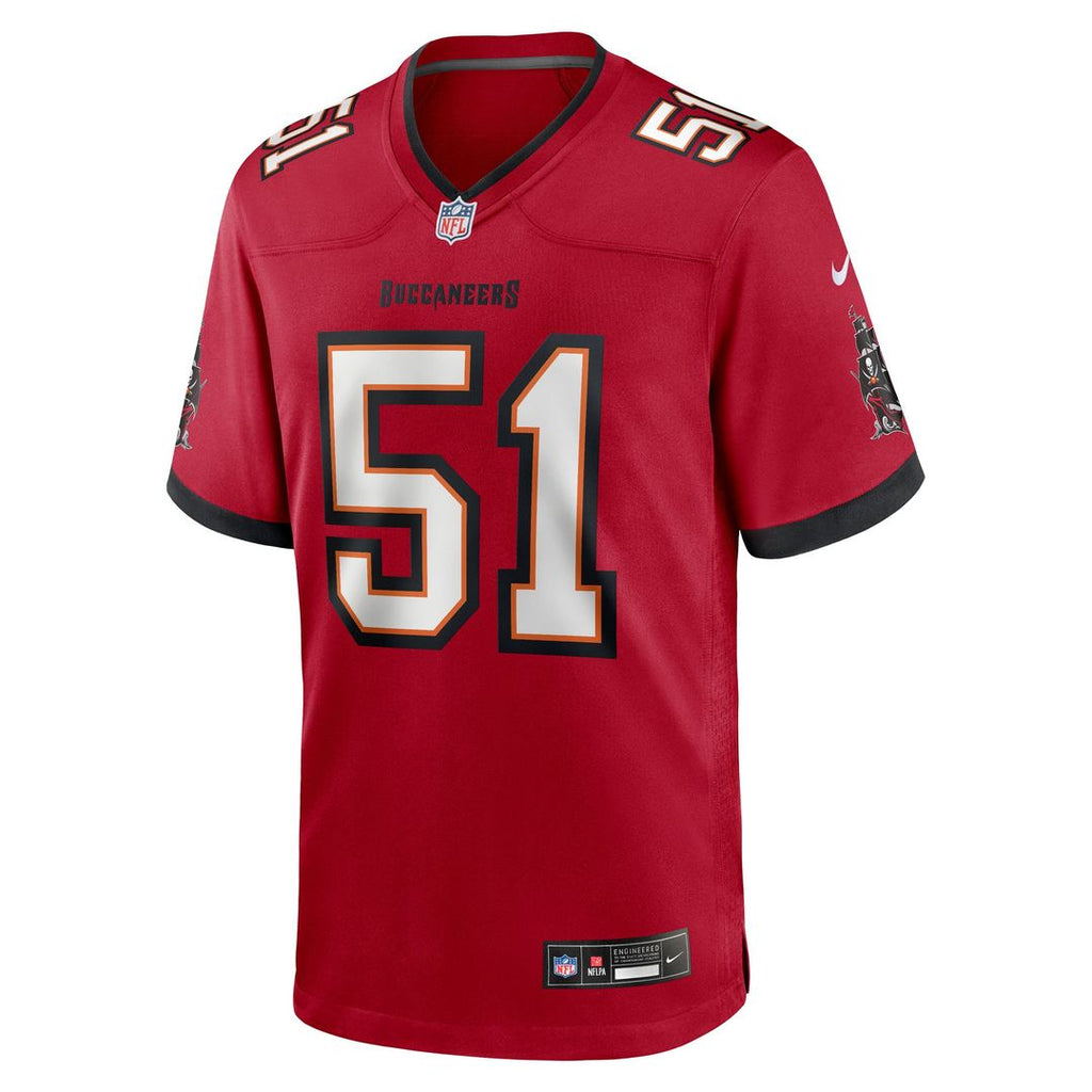 David Walker Tampa Bay Buccaneers Nike Team Game Jersey - Red Official NFL Team Apparel Football Fan Gear