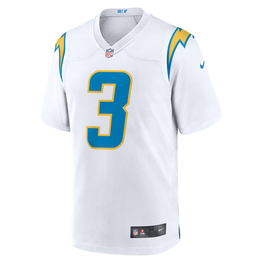 Derwin James Jr. Los Angeles Chargers Nike Game Jersey - White Official NFL Team Apparel Football Fan Gear
