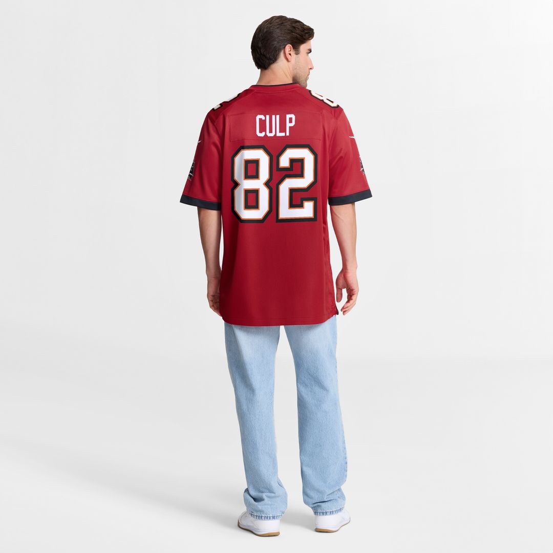 Devin Culp Tampa Bay Buccaneers Nike Game Jersey - Red Official NFL Team Apparel Football Fan Gear