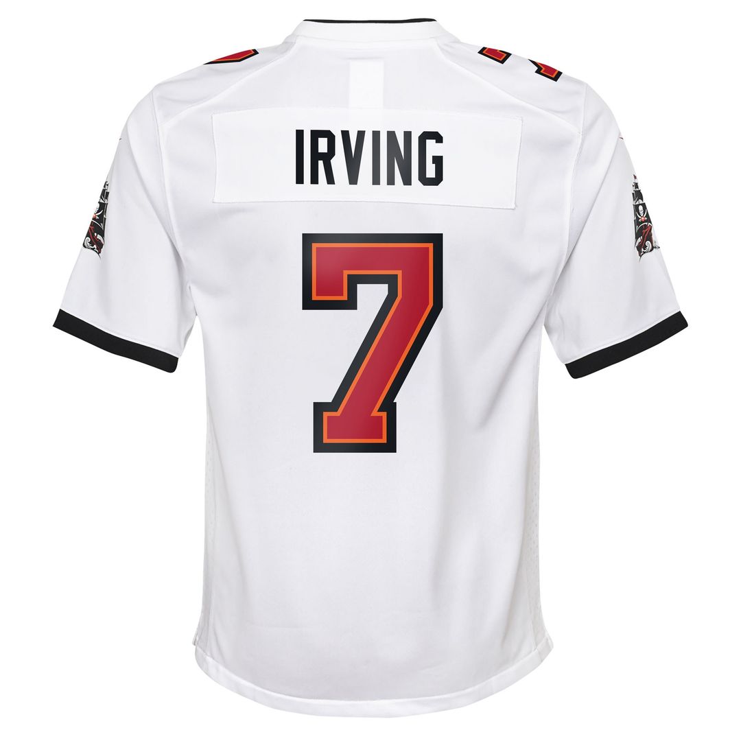 Bucky Irving Tampa Bay Buccaneers Nike Youth White Game Jersey - White Official NFL Team Apparel Football Fan Gear