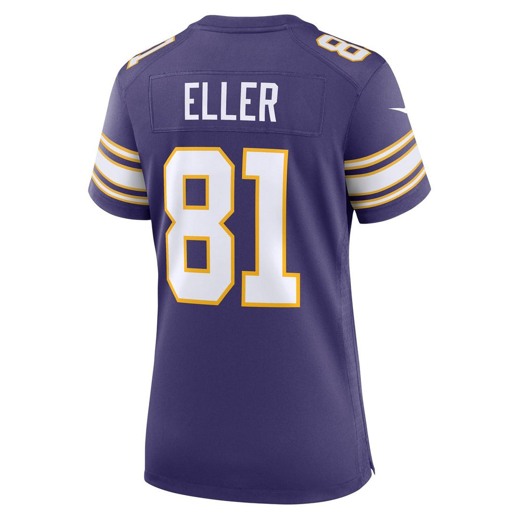 Carl Eller Minnesota Vikings Nike Women's Classic Retired Player Jersey - Purple Official NFL Team Apparel Football Fan Gear
