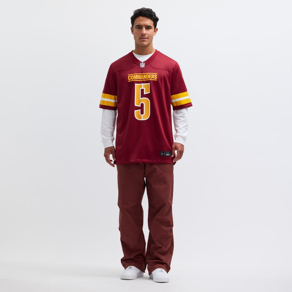 Jayden Daniels Washington Commanders Nike Player Game Jersey - Burgundy Official NFL Team Apparel Football Fan Gear
