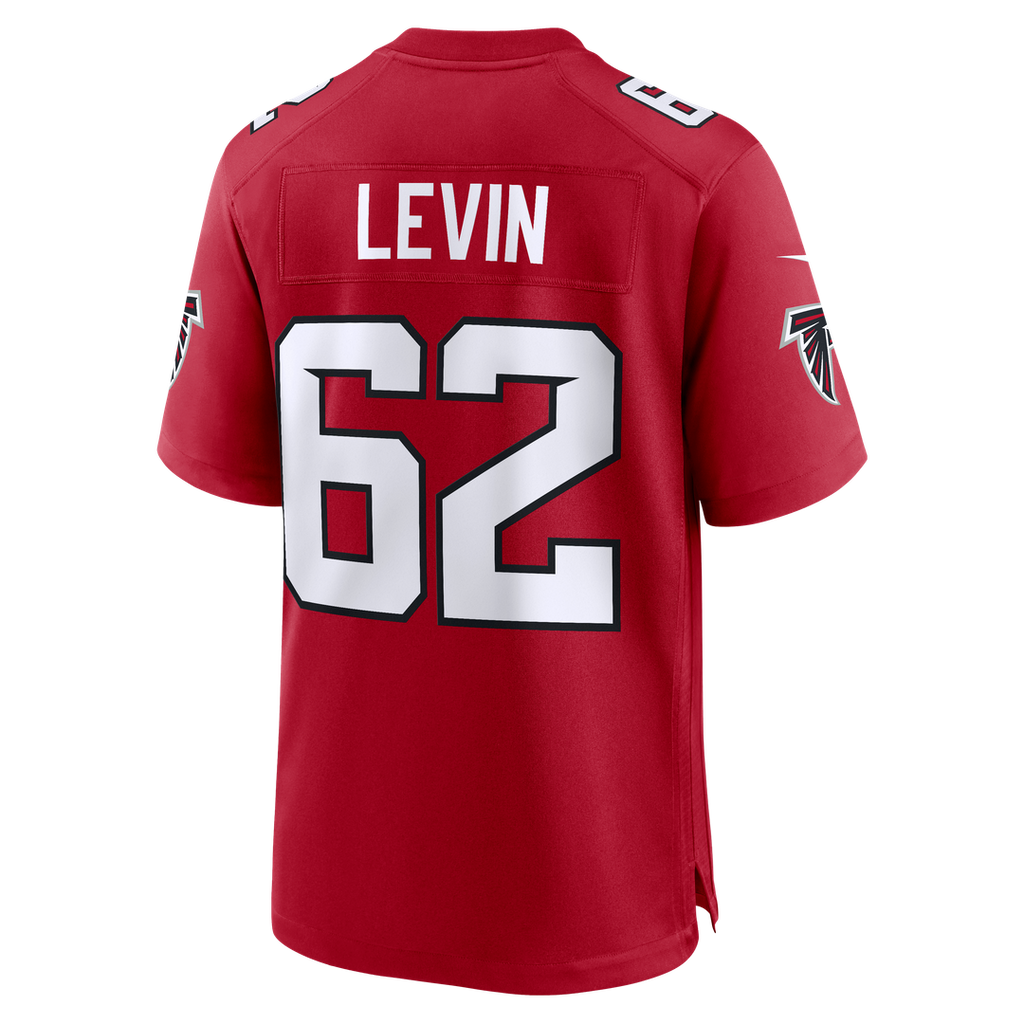 Corey Levin Atlanta Falcons Nike Team Game Jersey - Red Official NFL Team Apparel Football Fan Gear