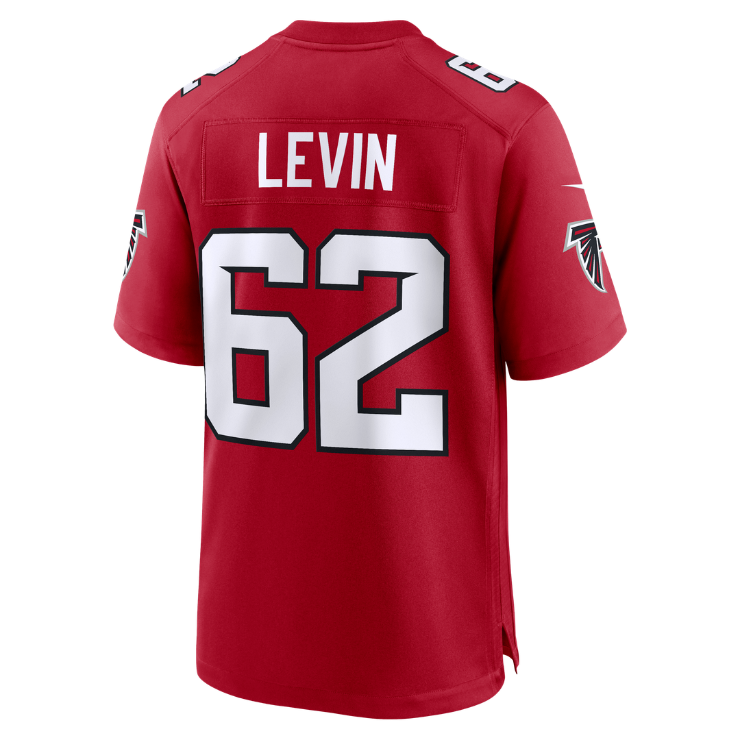 Corey Levin Atlanta Falcons Nike Team Game Jersey - Red Official NFL Team Apparel Football Fan Gear