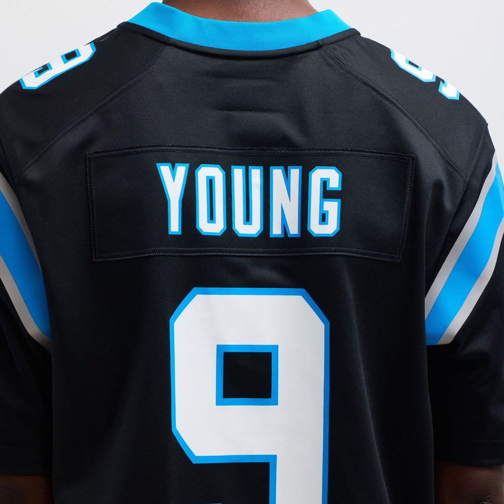 Bryce Young Carolina Panthers Nike Team Game Jersey - Black Official NFL Team Apparel Football Fan Gear