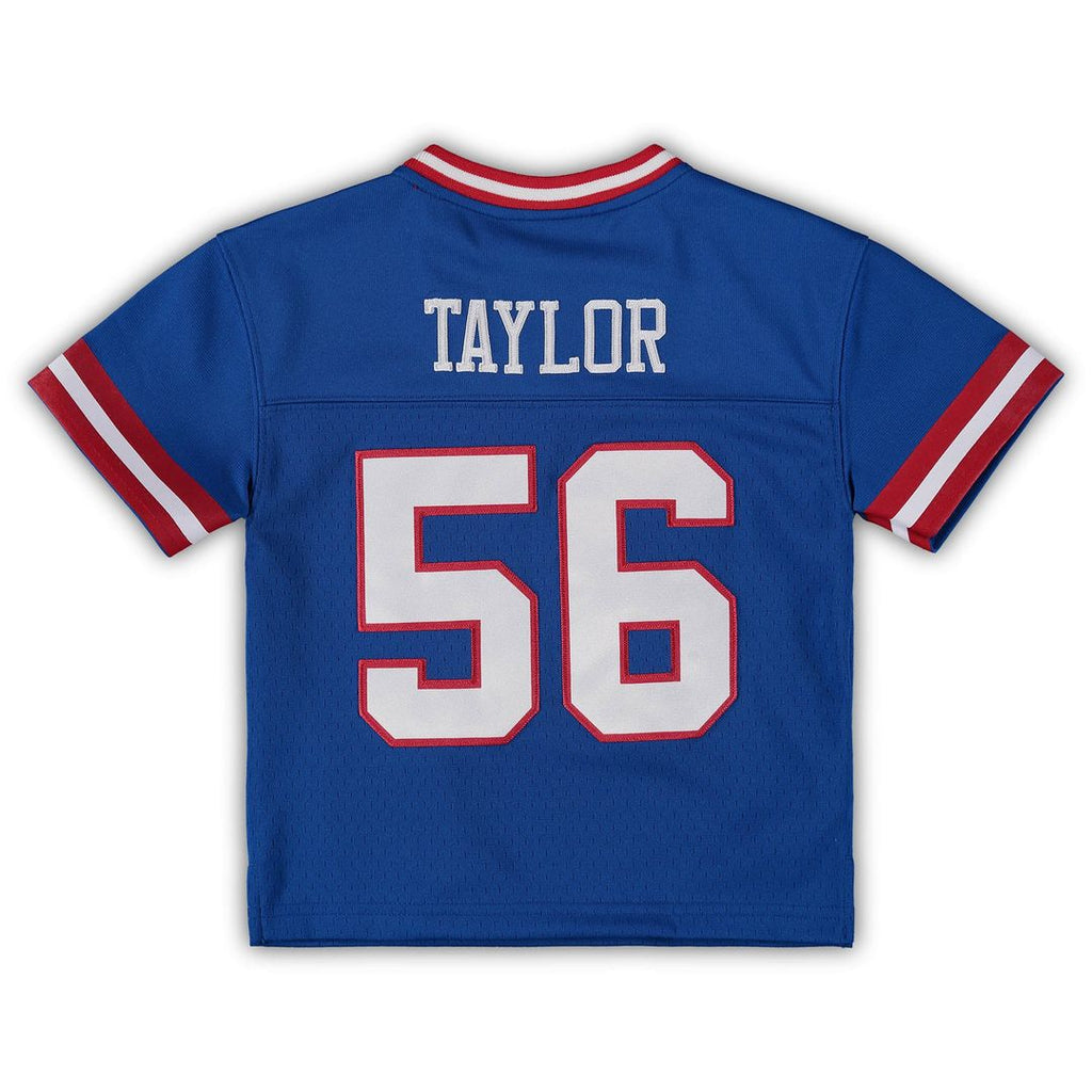 Lawrence Taylor New York Giants Mitchell & Ness Toddler 1986 Retired Legacy Jersey - Royal Official NFL Team Apparel Football Fan Gear