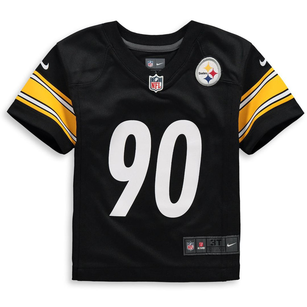 T.J. Watt Pittsburgh Steelers Nike Toddler Game Jersey - Black Official NFL Team Apparel Football Fan Gear