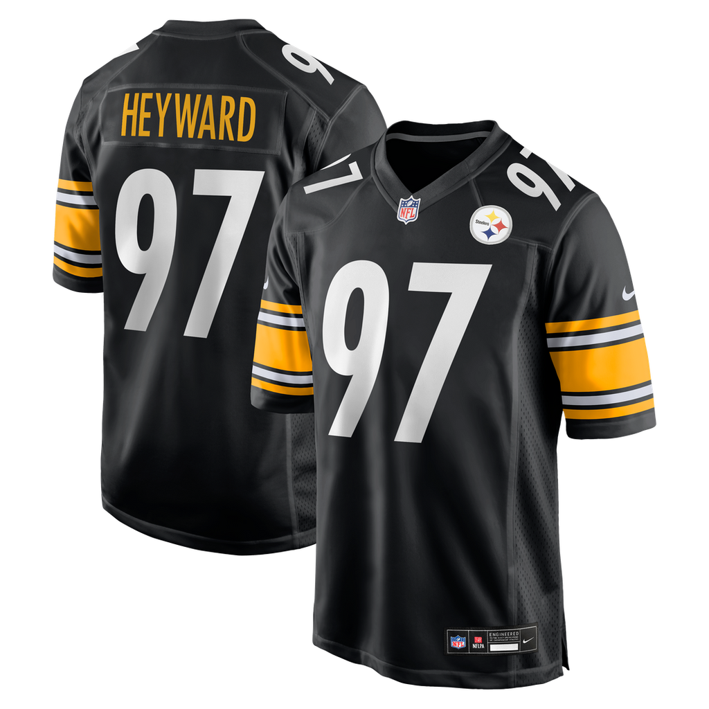 Cameron Heyward Pittsburgh Steelers Nike Game Jersey - Black Official NFL Team Apparel Football Fan Gear