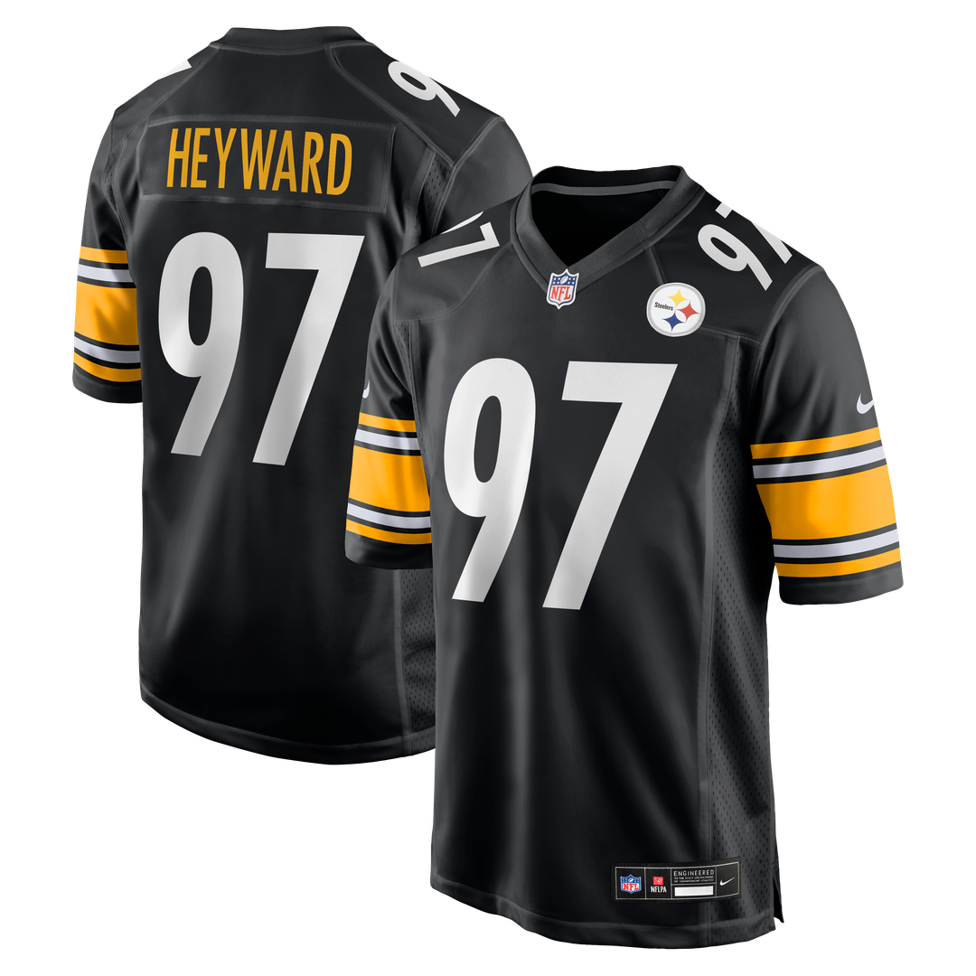 Cameron Heyward Pittsburgh Steelers Nike Game Jersey - Black Official NFL Team Apparel Football Fan Gear