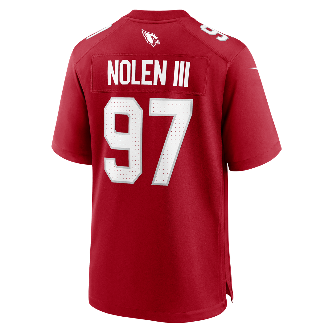 Walter Nolen Arizona Cardinals Nike Game Player Jersey - Cardinal Official NFL Team Apparel Football Fan Gear