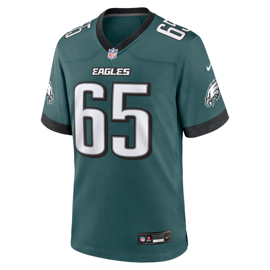 Lane Johnson Philadelphia Eagles Nike Team Game Jersey - Midnight Green Official NFL Team Apparel Football Fan Gear