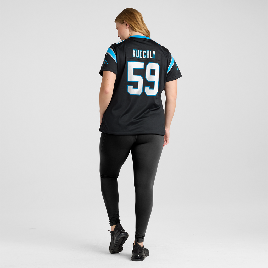 Luke Kuechly Carolina Panthers Nike Women's Team Game Jersey - Black Official NFL Team Apparel Football Fan Gear