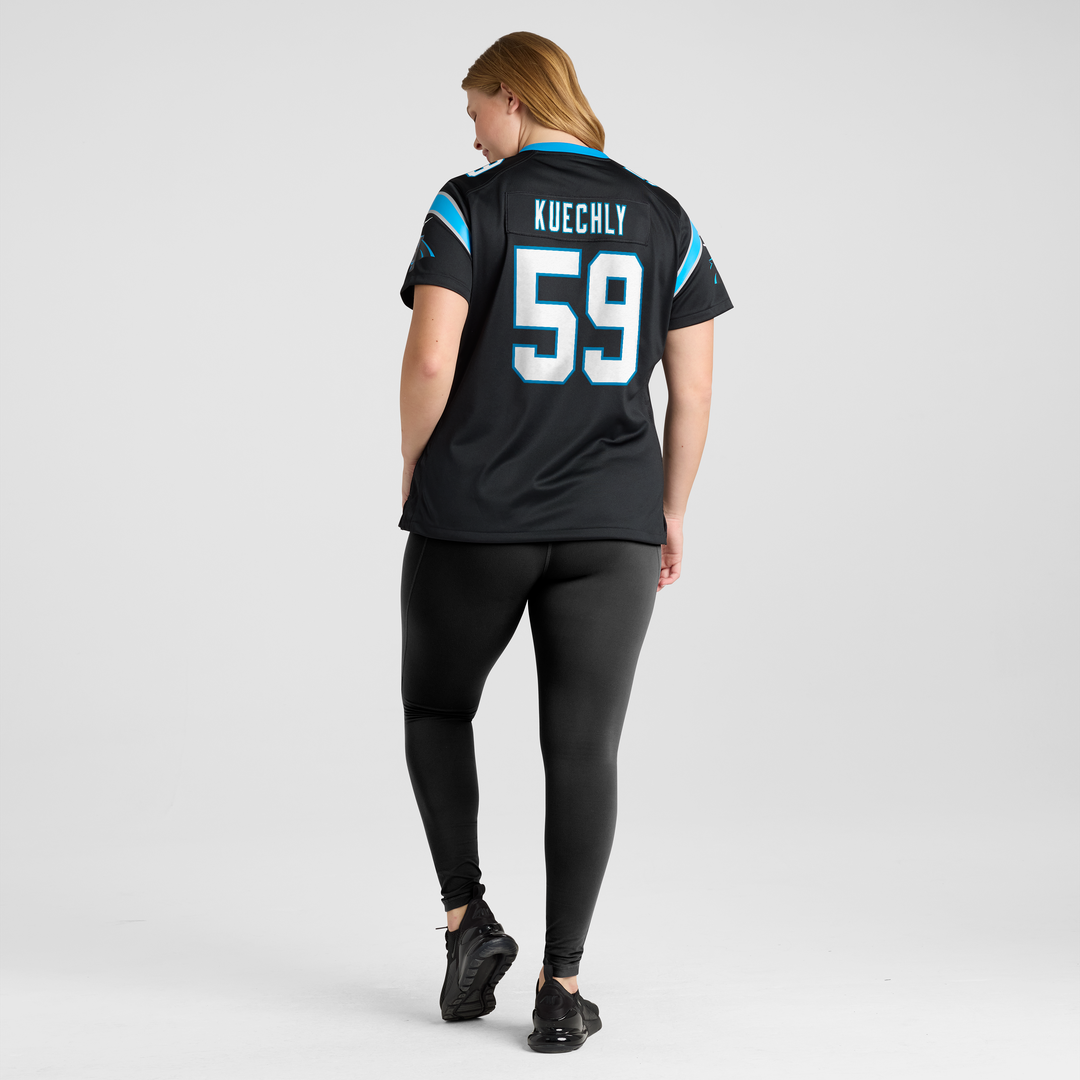 Luke Kuechly Carolina Panthers Nike Women's Team Game Jersey - Black Official NFL Team Apparel Football Fan Gear