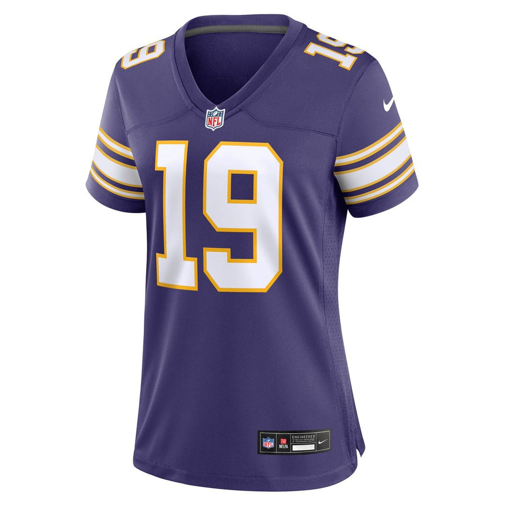 Adam Thielen Minnesota Vikings Nike Women's Alternate Player Jersey - Purple Official NFL Team Apparel Football Fan Gear