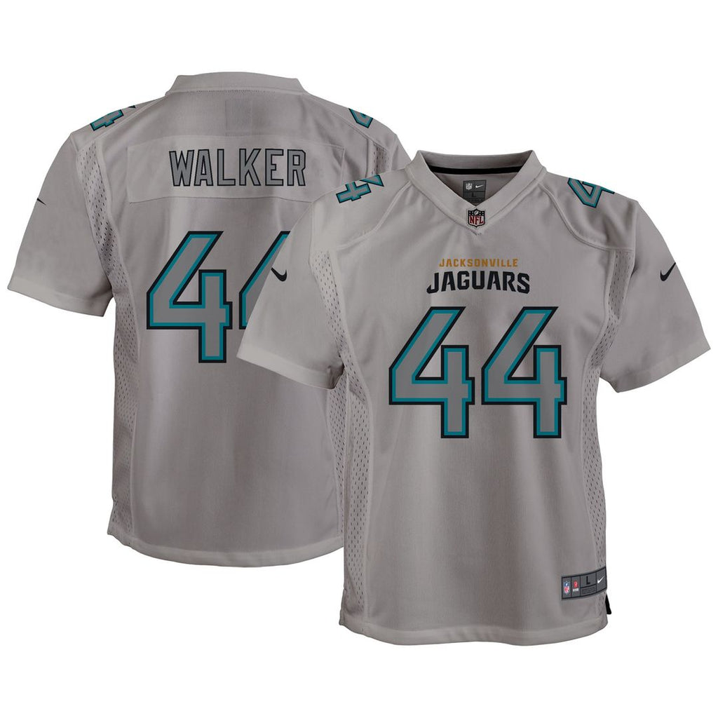 Travon Walker Jacksonville Jaguars Nike Youth Atmosphere Game Jersey - Gray Official NFL Team Apparel Football Fan Gear