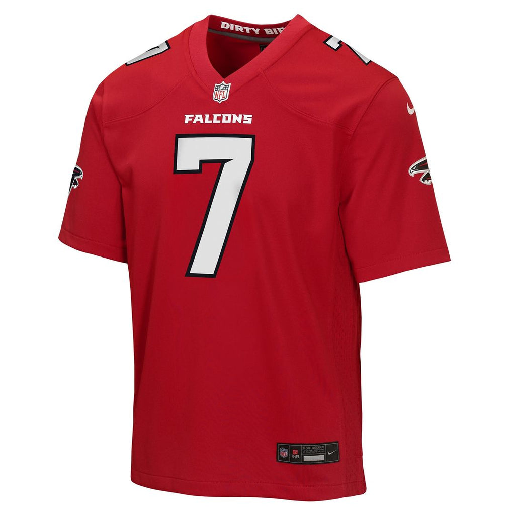 Bijan Robinson Atlanta Falcons Nike Youth Game Jersey - White Official NFL Team Apparel Football Fan Gear