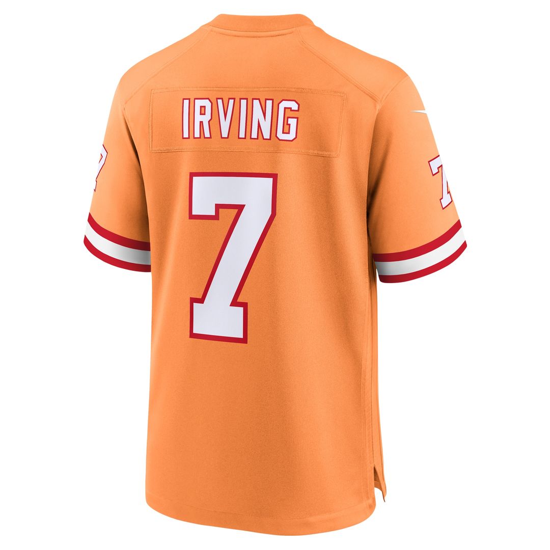 Bucky Irving Tampa Bay Buccaneers Nike Alternate Game Jersey - Orange Official NFL Team Apparel Football Fan Gear