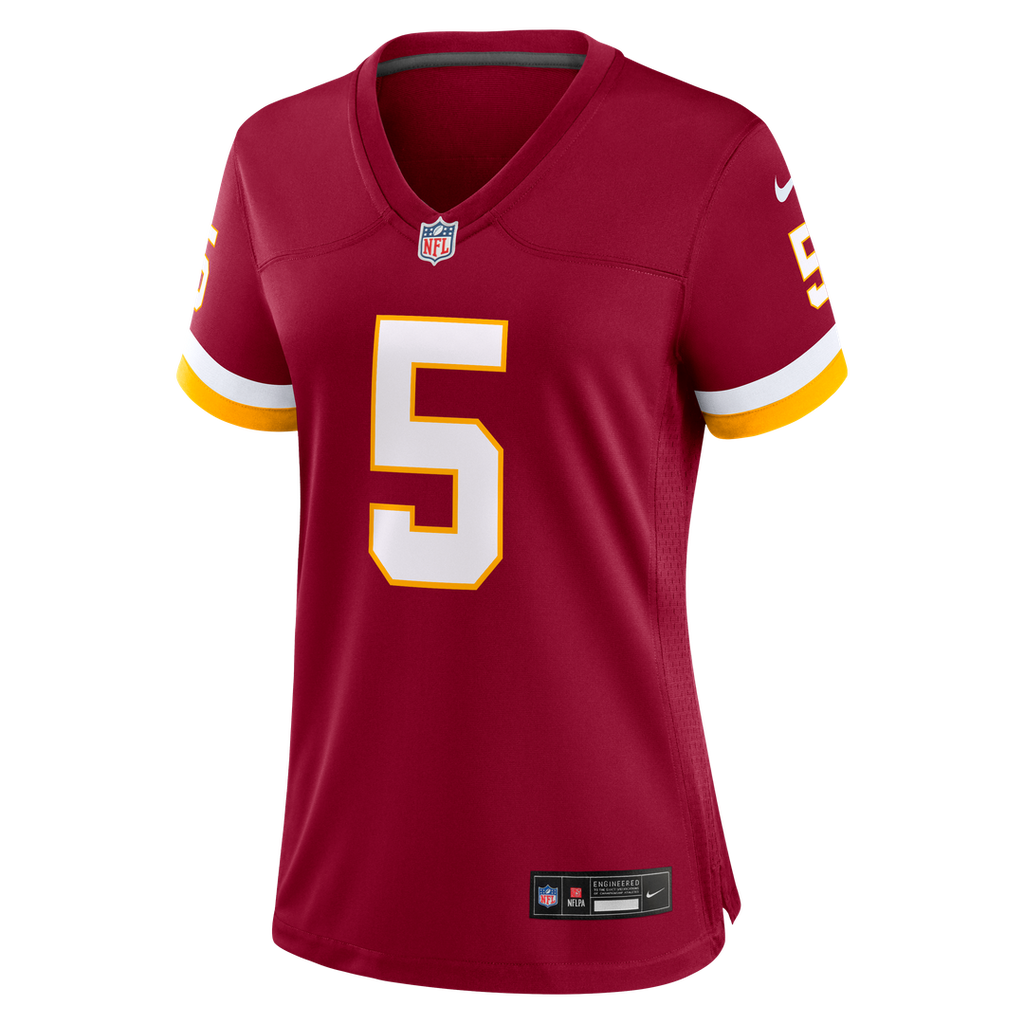 Jayden Daniels Washington Commanders Nike Women's Game Super Bowl Era Jersey - White Official NFL Team Apparel Football Fan Gear