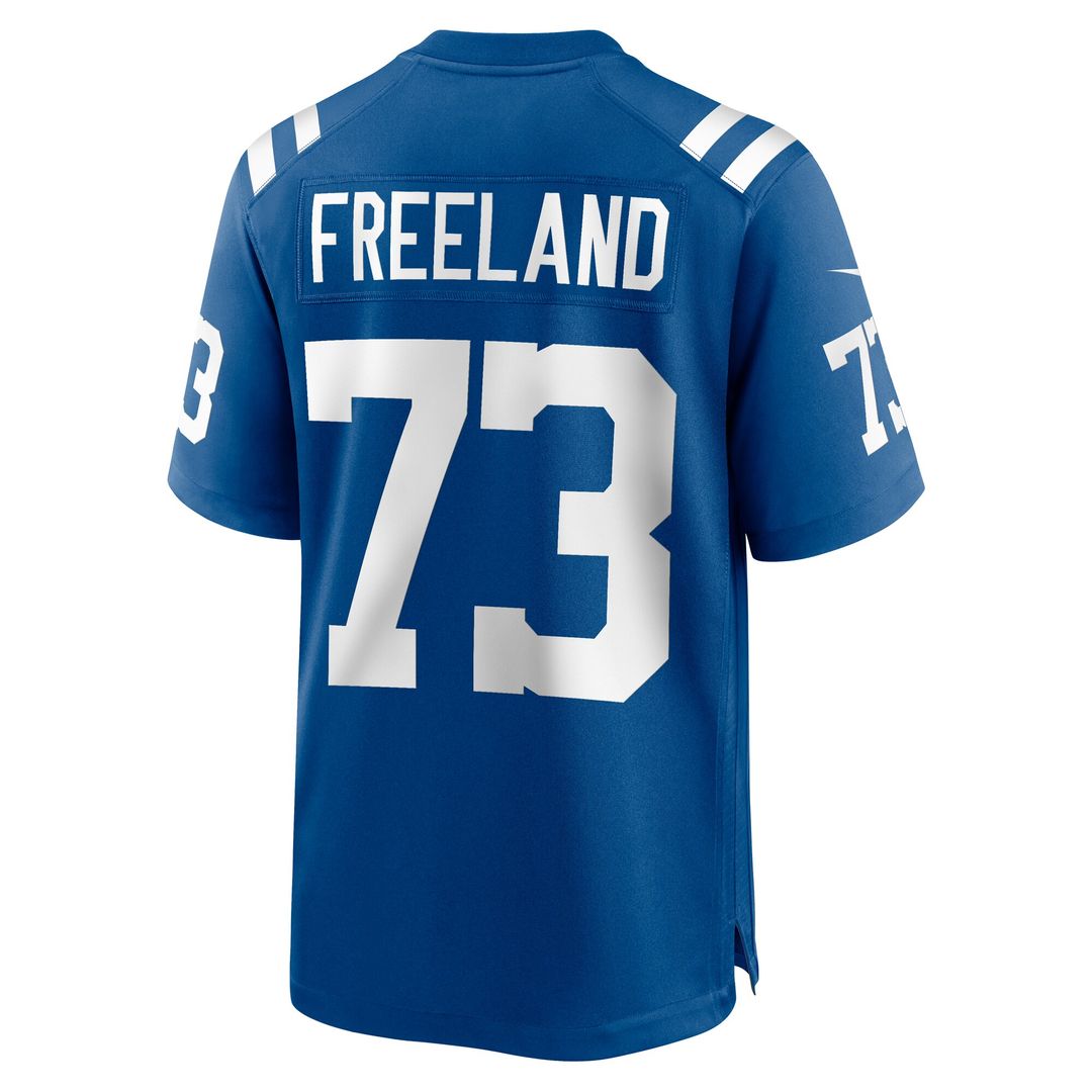 Blake Freeland Indianapolis Colts Nike Team Game Jersey - Royal Official NFL Team Apparel Football Fan Gear