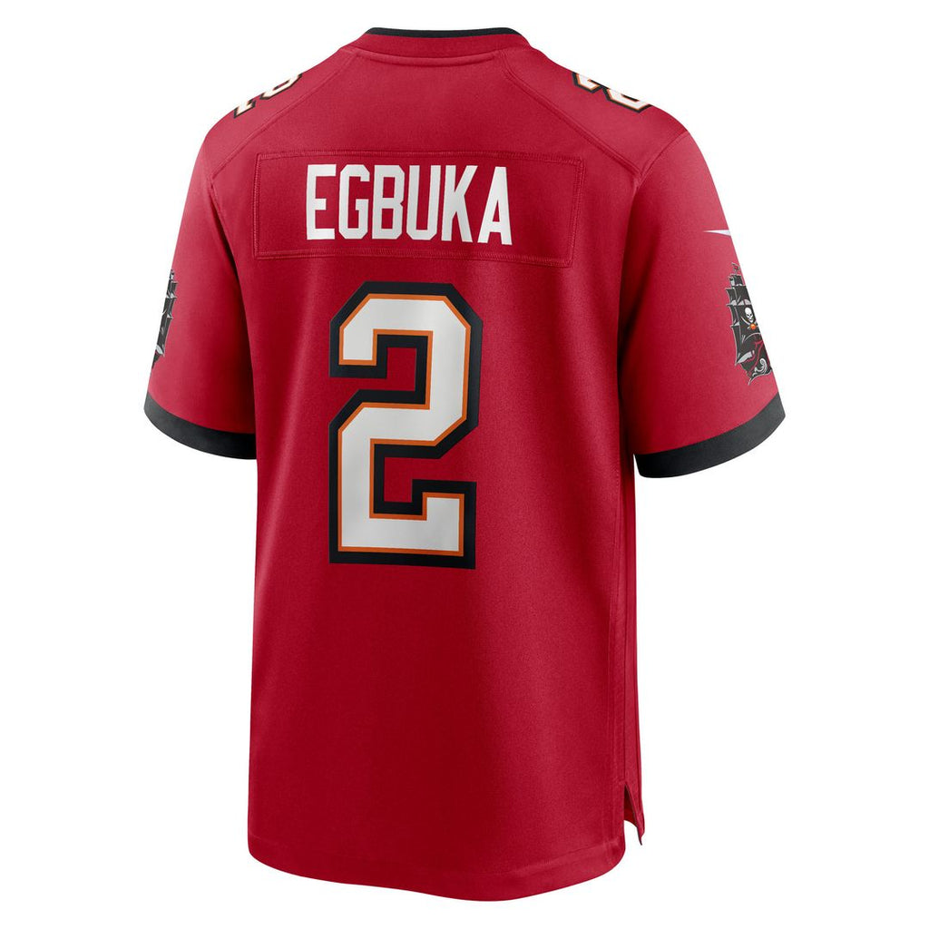 Emeka Egbuka Tampa Bay Buccaneers Nike Alternate 2 Game Jersey - Creamsicle Official NFL Team Apparel Football Fan Gear