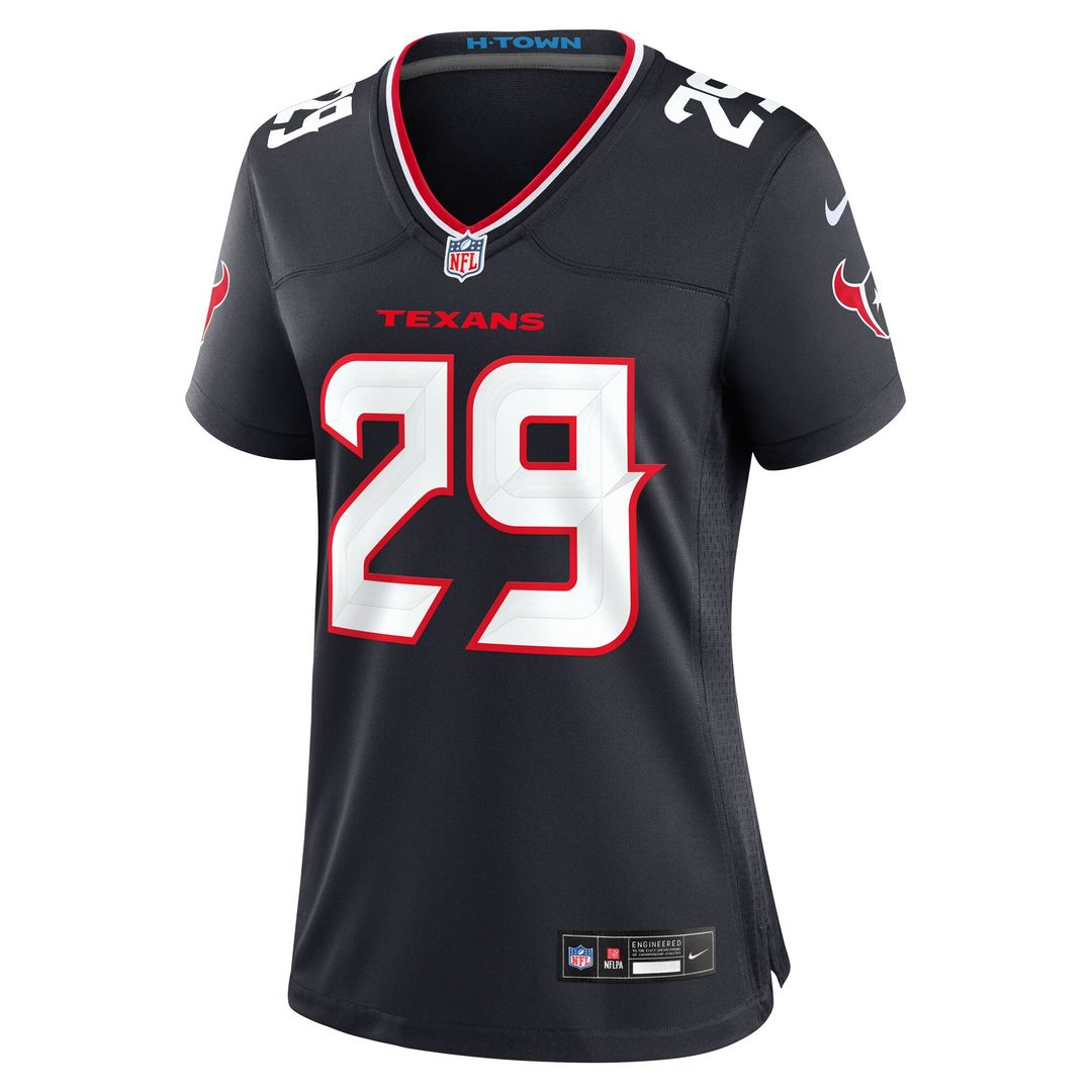 M.J. Stewart Houston Texans Nike Women's Team Game Jersey - Navy Official NFL Team Apparel Football Fan Gear