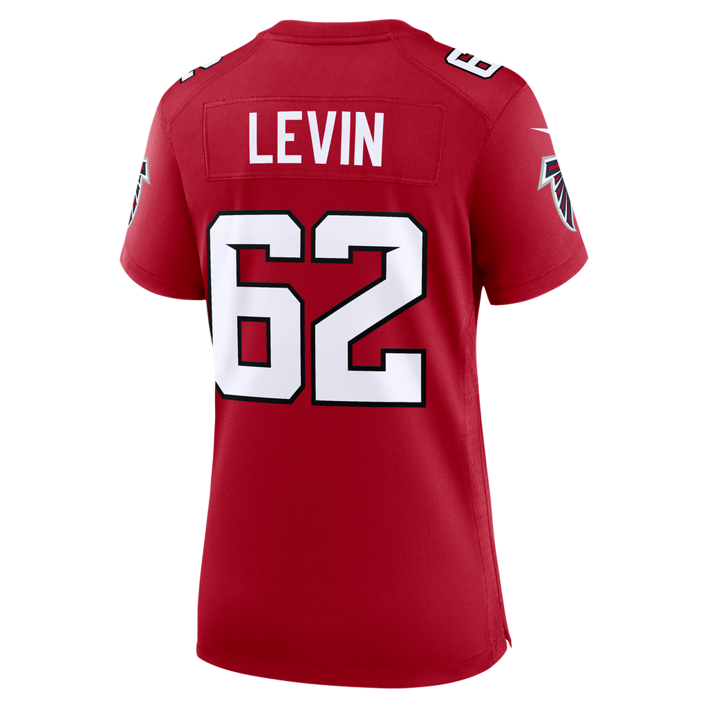 Corey Levin Atlanta Falcons Nike Women's Team Game Jersey - Red Official NFL Team Apparel Football Fan Gear