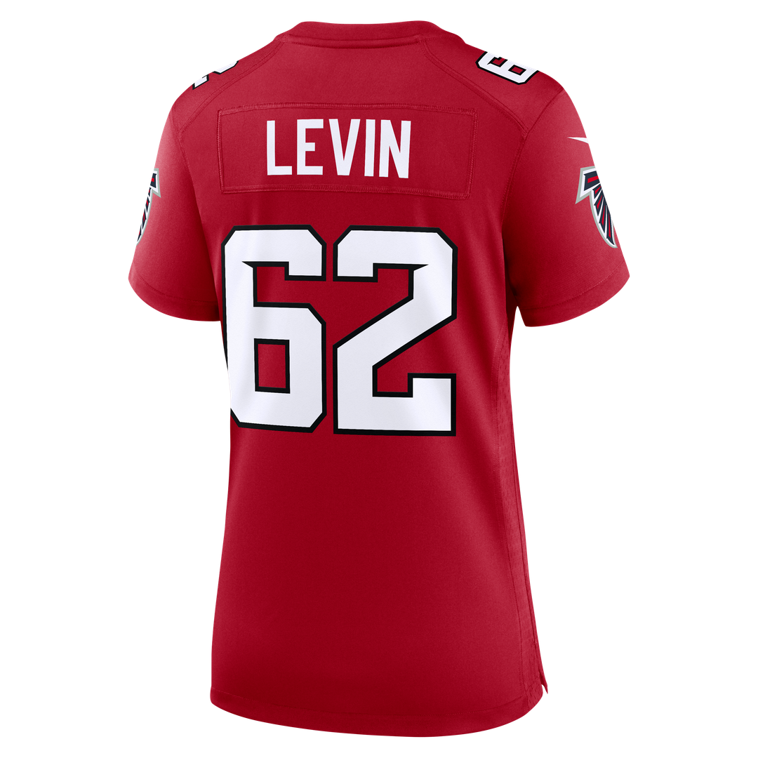 Corey Levin Atlanta Falcons Nike Women's Team Game Jersey - Red Official NFL Team Apparel Football Fan Gear