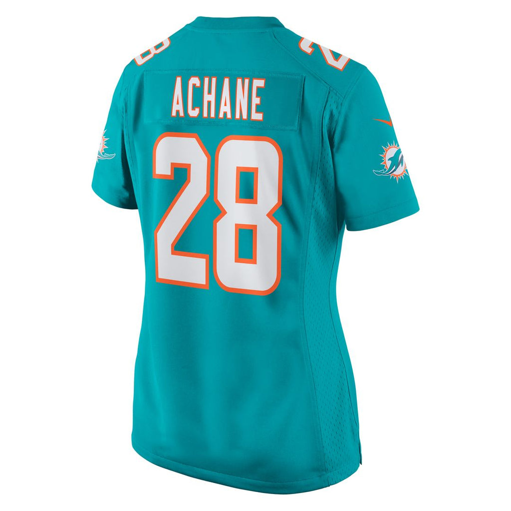 Devon Achane Miami Dolphins Nike Women's Player Game Jersey - Aqua Official NFL Team Apparel Football Fan Gear