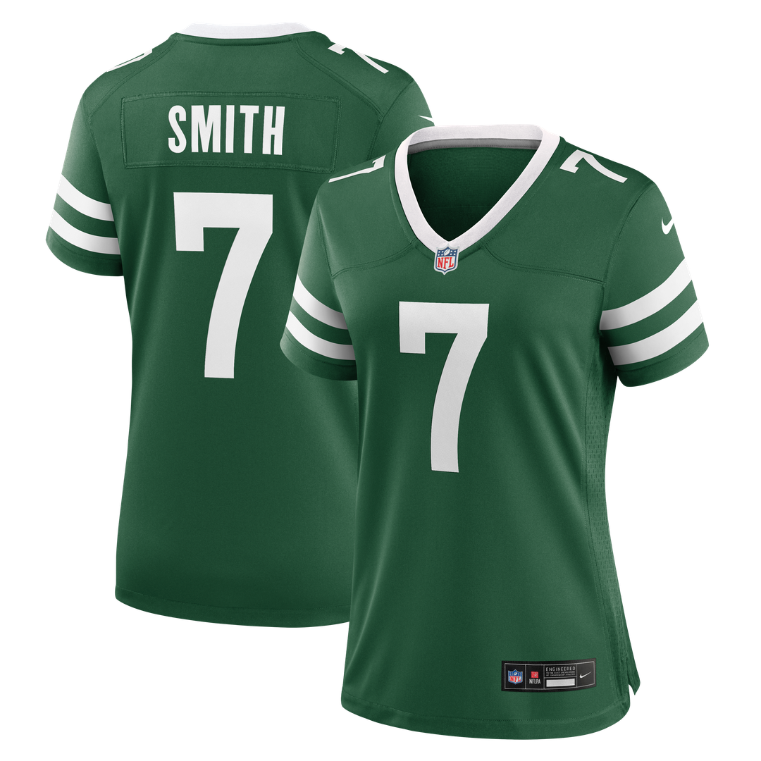 Geno Smith New York Jets Nike Women's Game Jersey - Legacy Green Official NFL Team Apparel Football Fan Gear