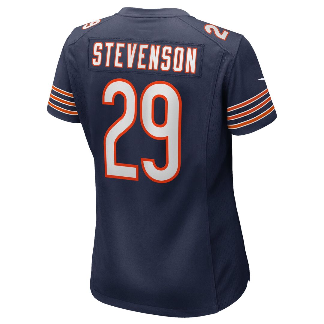 Tyrique Stevenson Chicago Bears Nike Women's Game Jersey - Navy Official NFL Team Apparel Football Fan Gear