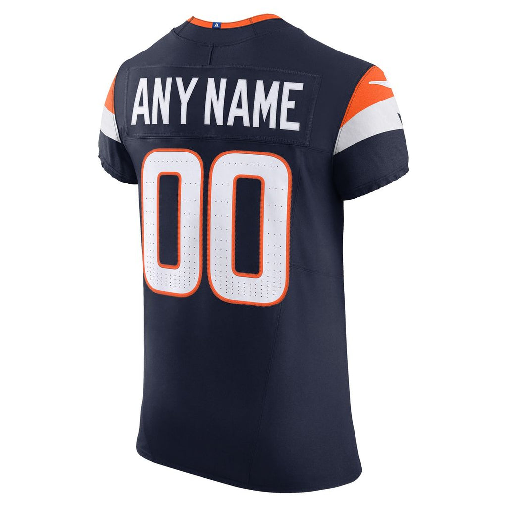 Denver Broncos Nike Alternate Vapor F.U.S.E. Elite Custom Jersey - Navy Official NFL Team Apparel Football Fan Gear
