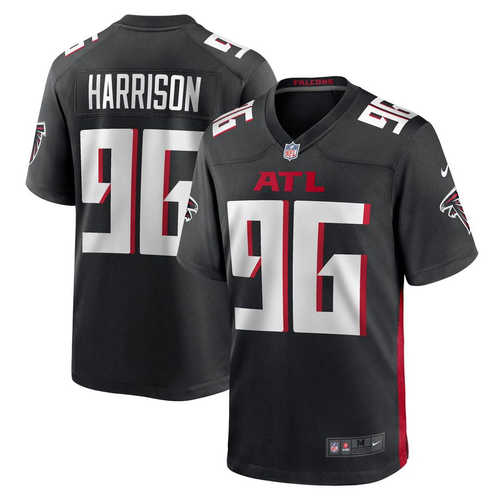 Zach Harrison Atlanta Falcons Nike Team Game Jersey - Black Official NFL Team Apparel Football Fan Gear