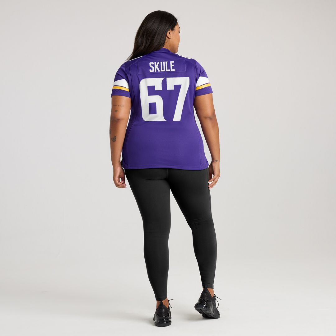 Justin Skule Minnesota Vikings Nike Women's Team Game Jersey - Purple Official NFL Team Apparel Football Fan Gear