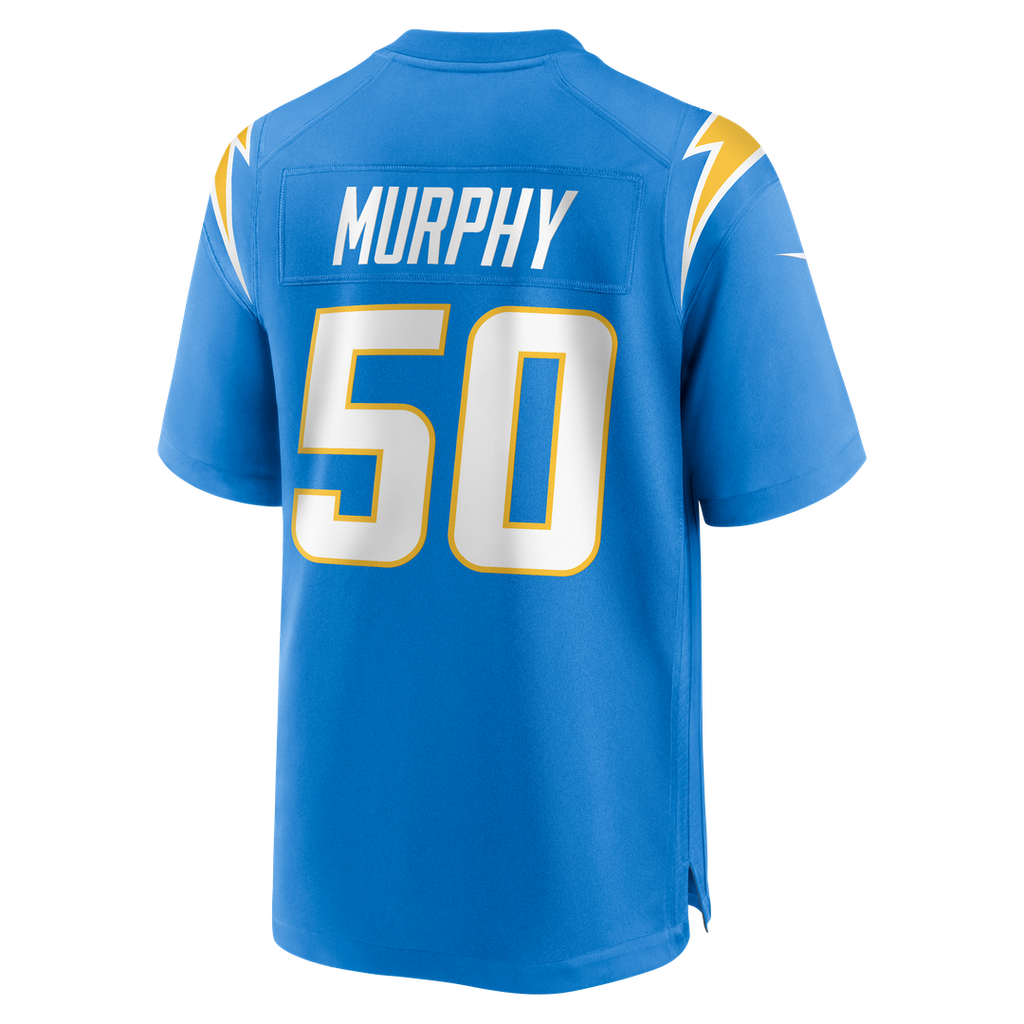 Caleb Murphy Los Angeles Chargers Nike Team Game Jersey - Powder Blue Official NFL Team Apparel Football Fan Gear