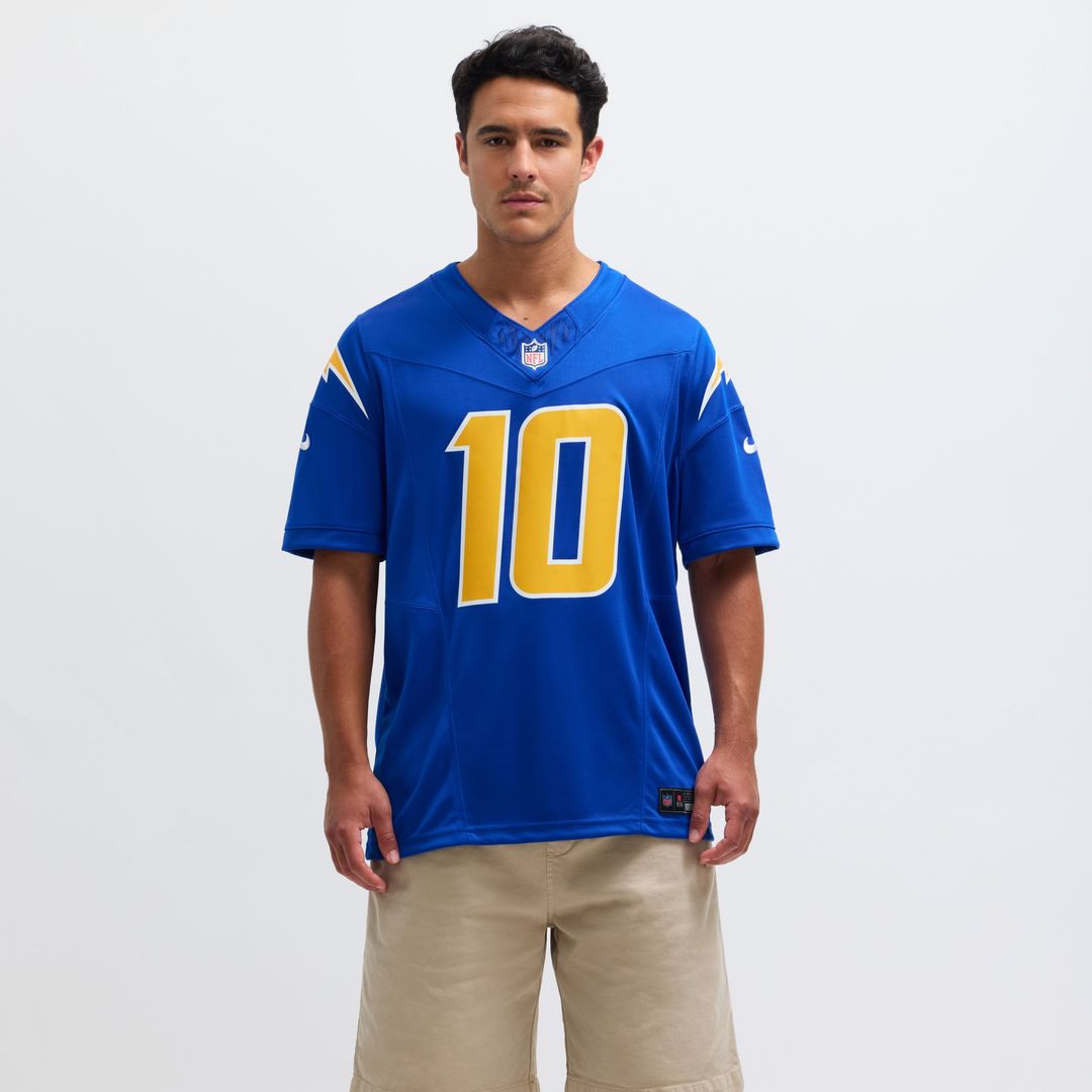 Justin Herbert Los Angeles Chargers Nike Vapor F.U.S.E. Limited Jersey - White Official NFL Team Apparel Football Fan Gear