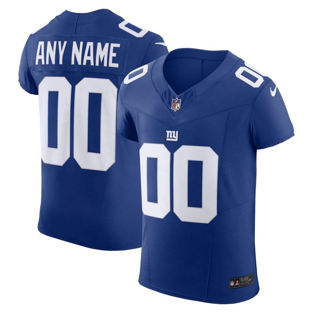 New York Giants Nike Vapor F.U.S.E. Elite Custom Jersey - Royal Official NFL Team Apparel Football Fan Gear