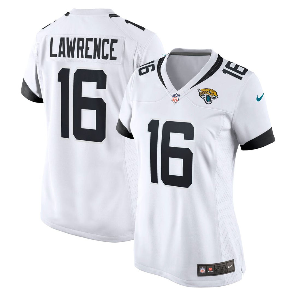 Trevor Lawrence Jacksonville Jaguars Nike Women's Game Jersey - White Official NFL Team Apparel Football Fan Gear