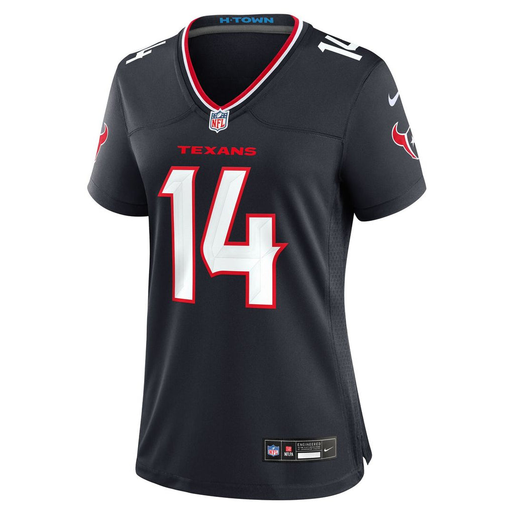 Jaylin Noel Houston Texans Nike Women's Team Game Jersey - Navy Official NFL Team Apparel Football Fan Gear