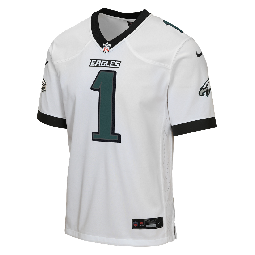 Jalen Hurts Philadelphia Eagles Nike Youth Game Jersey - White Official NFL Team Apparel Football Fan Gear