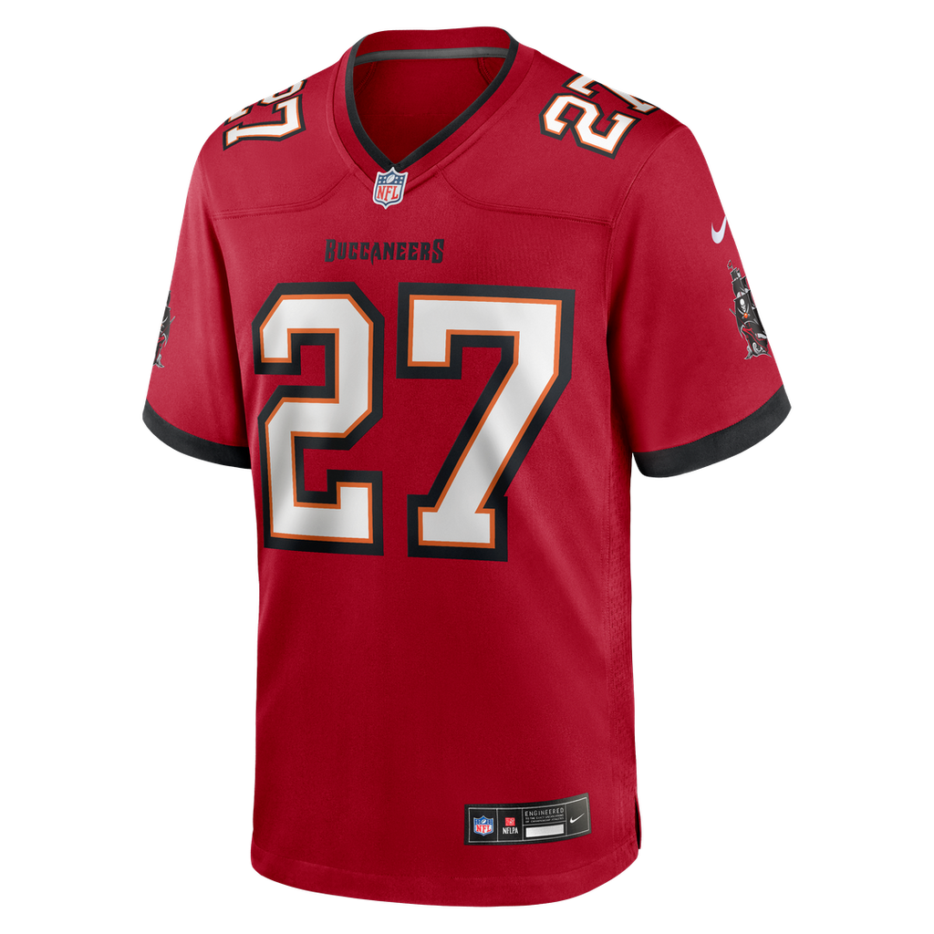Zyon McCollum Tampa Bay Buccaneers Nike Game Player Jersey - Red Official NFL Team Apparel Football Fan Gear