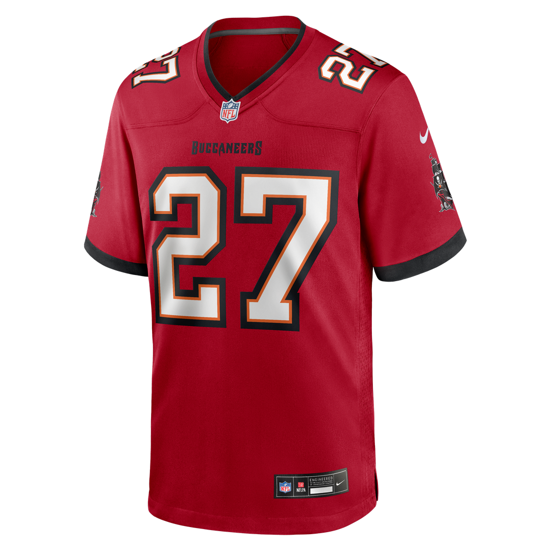 Zyon McCollum Tampa Bay Buccaneers Nike Game Player Jersey - Red Official NFL Team Apparel Football Fan Gear