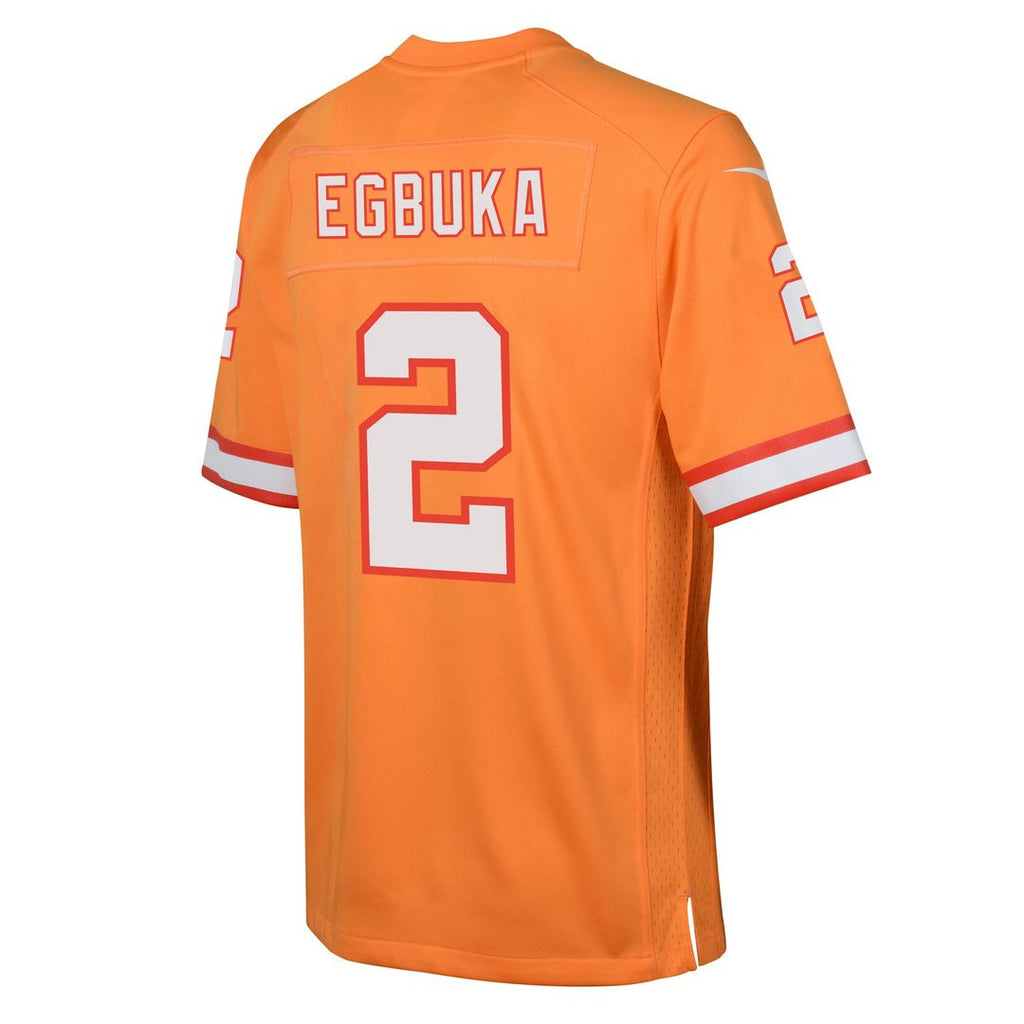 Emeka Egbuka Tampa Bay Buccaneers Nike Youth Team Game Jersey - Red Official NFL Team Apparel Football Fan Gear