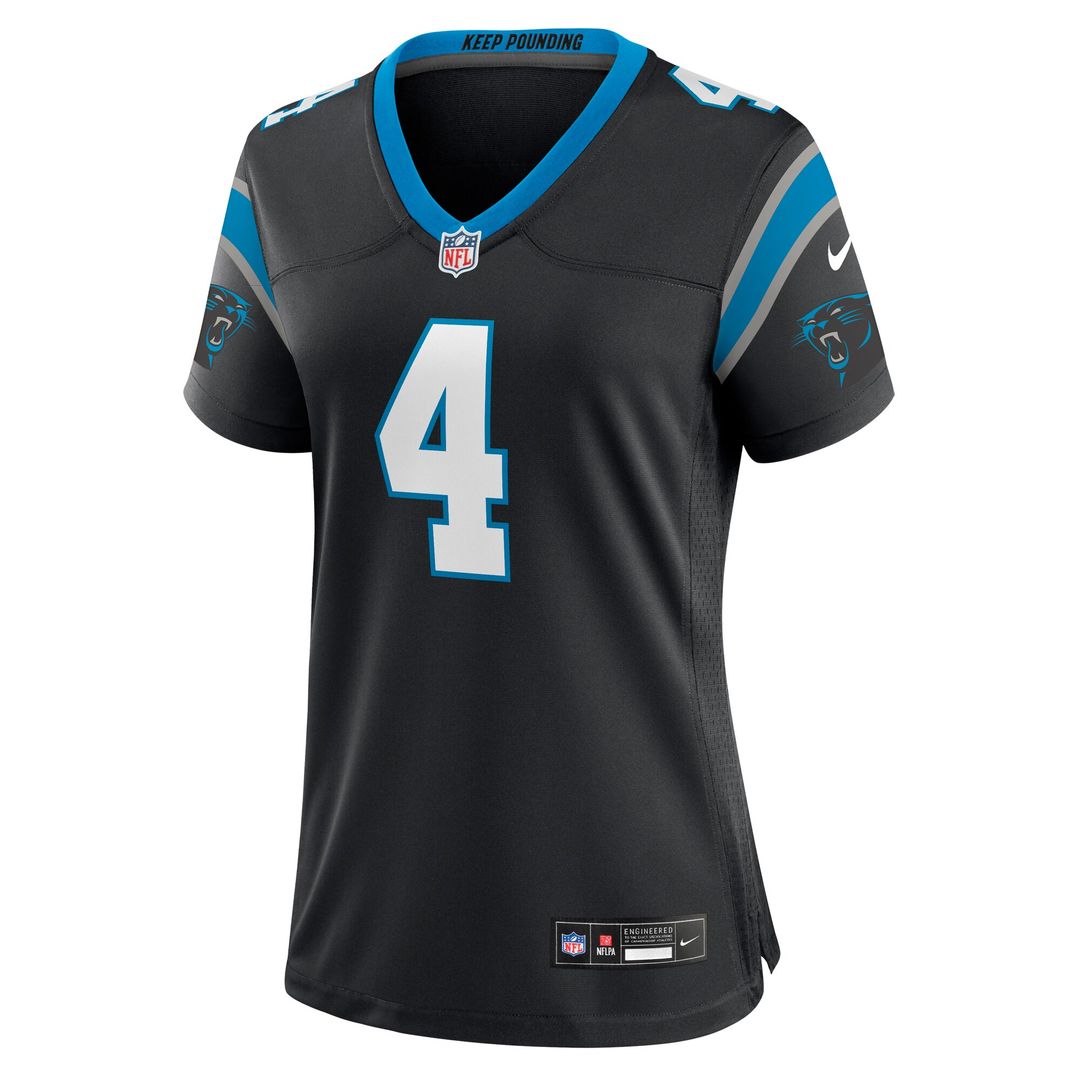 Eddy Pineiro Carolina Panthers Nike Women's Team Game Jersey - Black Official NFL Team Apparel Football Fan Gear