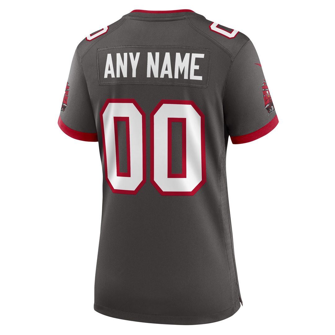 Nike Tampa Bay Buccaneers Women's Custom Game Jersey - White Official NFL Team Apparel Football Fan Gear