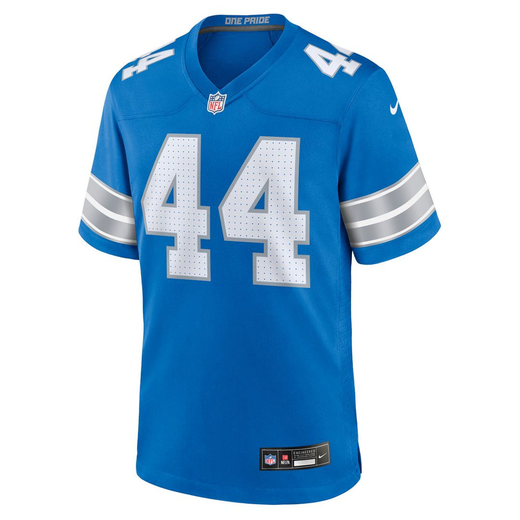 Malcolm Rodriguez Detroit Lions Nike Game Jersey - Blue Official NFL Team Apparel Football Fan Gear