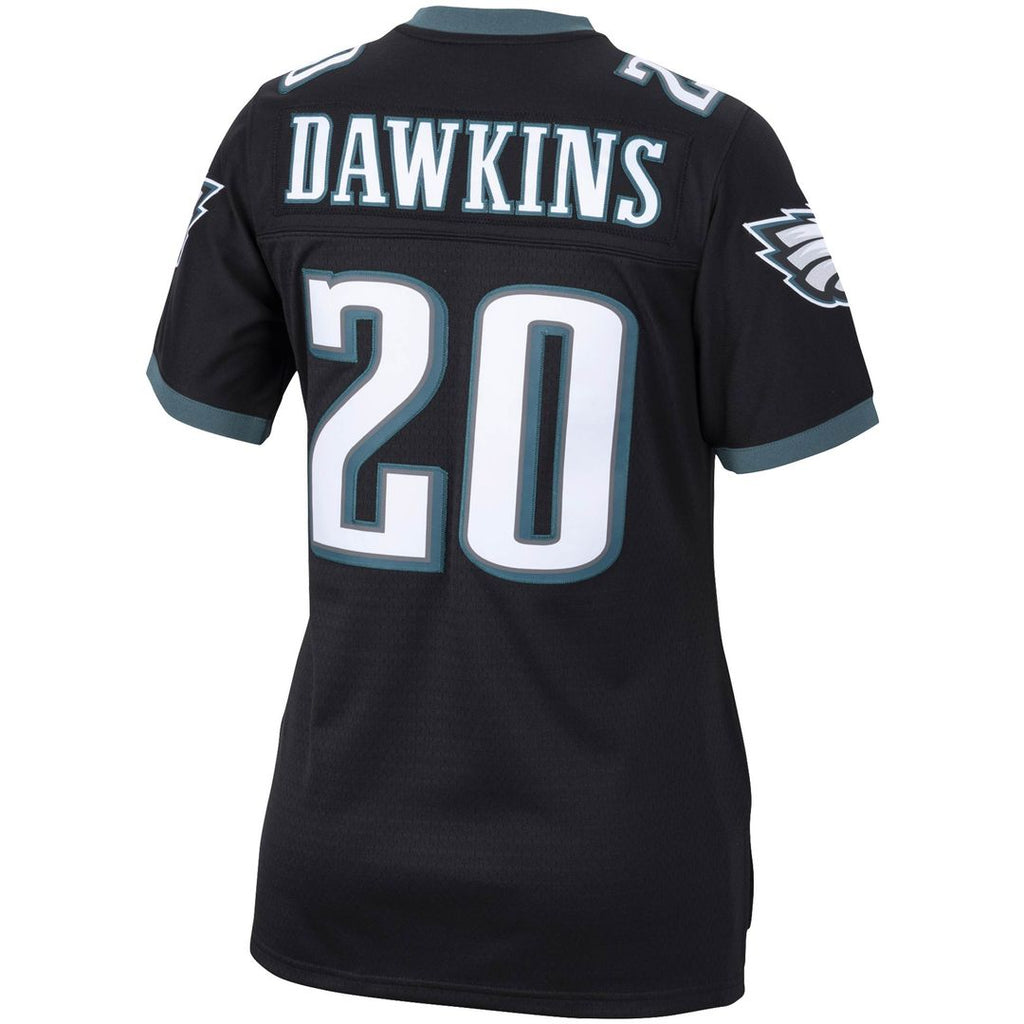 Brian Dawkins Philadelphia Eagles Mitchell & Ness Women's Legacy Replica Team Jersey - Black Official NFL Team Apparel Football Fan Gear